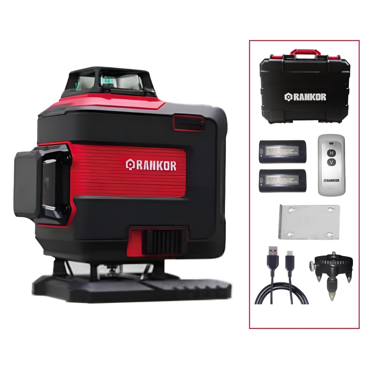 4×360° 16 Lines Laser Level